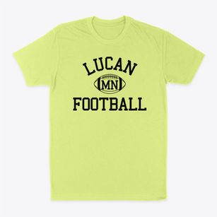 Lucan Minnesota Football Classic Dad T-Shirt