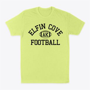 Elfin Cove Alaska Football Classic Dad T-Shirt