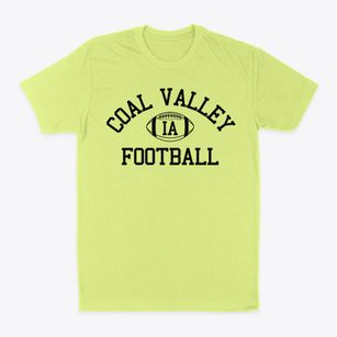Coal Valley Iowa Football Classic Dad T-Shirt