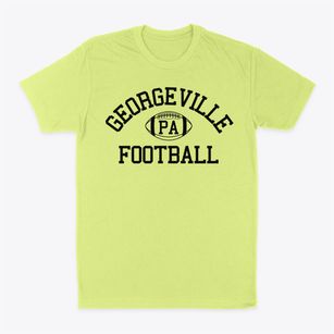 Georgeville Pennsylvania Football Classic Dad T-Shirt