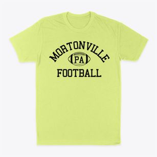 Mortonville Pennsylvania Football Classic Dad T-Shirt