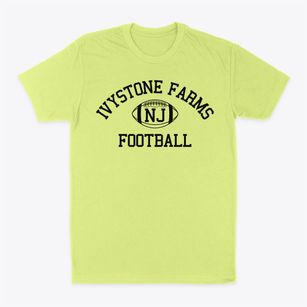 Ivystone Farms New Jersey Football Classic Dad T-Shirt