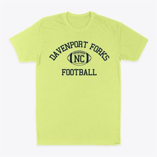 Davenport Forks North Carolina Football Classic Dad T-Shirt