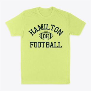Hamilton Ohio Football Classic Dad T-Shirt