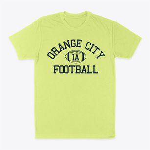 Orange City Iowa Football Classic Dad T-Shirt