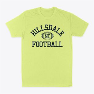 Hillsdale North Carolina Football Classic Dad T-Shirt