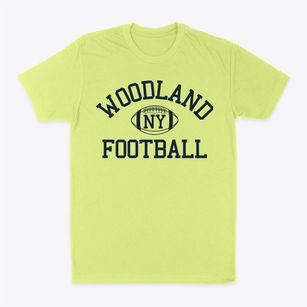 Woodland New York Football Classic Dad T-Shirt
