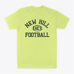 New Hill North Carolina Football Classic Dad T-Shirt
