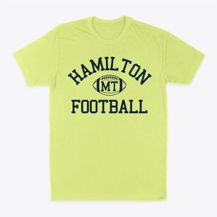 Hamilton Montana Football Classic Dad T-Shirt