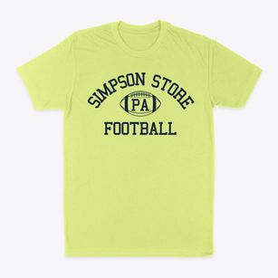 Simpson Store Pennsylvania Football Classic Dad T-Shirt