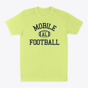 Mobile Alabama Football Classic Dad T-Shirt