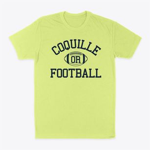 Coquille Oregon Football Classic Dad T-Shirt