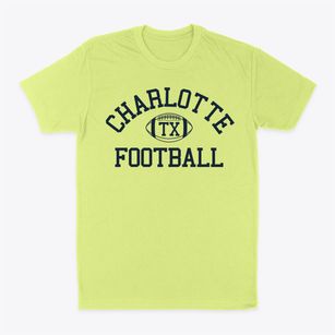 Charlotte Texas Football Classic Dad T-Shirt