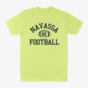 Navassa North Carolina Football Classic Dad T-Shirt