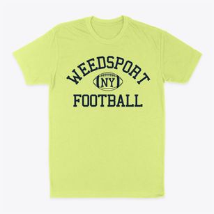 Weedsport New York Football Classic Dad T-Shirt