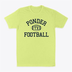 Ponder Texas Football Classic Dad T-Shirt