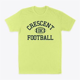 Crescent Oklahoma Football Classic Dad T-Shirt