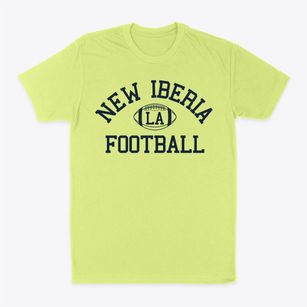 New Iberia Louisiana Football Classic Dad T-Shirt