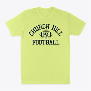 Church Hill Pennsylvania Football Classic Dad T-Shirt