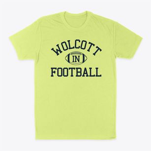 Wolcott Indiana Football Classic Dad T-Shirt