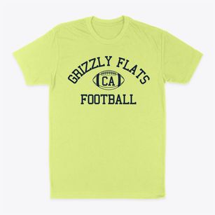 Grizzly Flats California Football Classic Dad T-Shirt