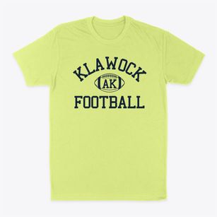 Klawock Alaska Football Classic Dad T-Shirt