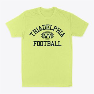 Triadelphia West Virginia Football Classic Dad T-Shirt