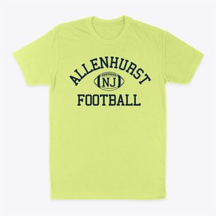 Allenhurst New Jersey Football Classic Dad T-Shirt