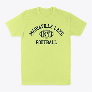Mariaville Lake New York Football Classic Dad T-Shirt