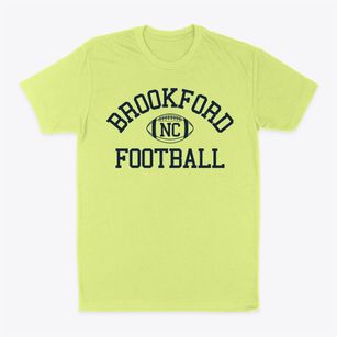 Brookford North Carolina Football Classic Dad T-Shirt