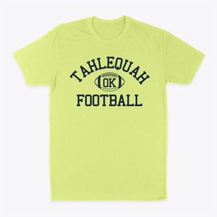 Tahlequah Oklahoma Football Classic Dad T-Shirt