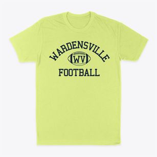 Wardensville West Virginia Football Classic Dad T-Shirt
