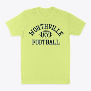 Worthville Kentucky Football Classic Dad T-Shirt