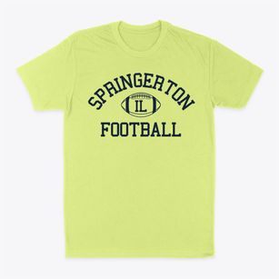 Springerton Illinois Football Classic Dad T-Shirt