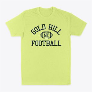 Gold Hill North Carolina Football Classic Dad T-Shirt