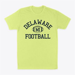 Delaware Michigan Football Classic Dad T-Shirt