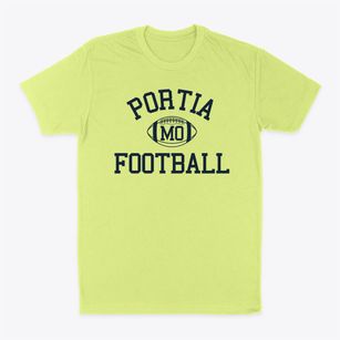 Portia Missouri Football Classic Dad T-Shirt