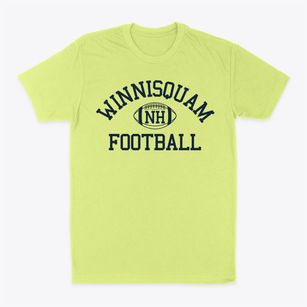 Winnisquam New Hampshire Football Classic Dad T-Shirt