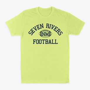 Seven Rivers New Mexico Football Classic Dad T-Shirt