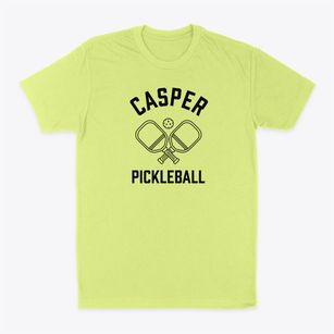 Casper Wyoming Pickleball Classic Dad T-Shirt