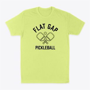 Flat Gap Tennessee Pickleball Classic Dad T-Shirt