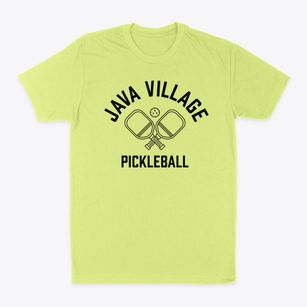 Java Village New York Pickleball Classic Dad T-Shirt