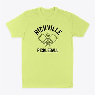 Richville Maine Pickleball Classic Dad T-Shirt