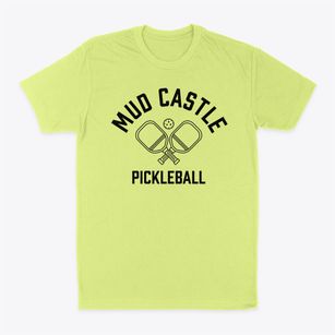 Mud Castle North Carolina Pickleball Classic Dad T-Shirt