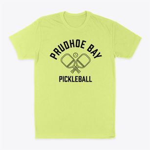 Prudhoe Bay Alaska Pickleball Classic Dad T-Shirt