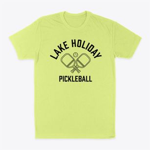 Lake Holiday Indiana Pickleball Classic Dad T-Shirt