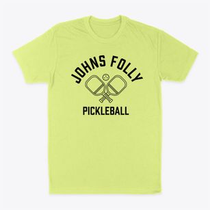 Johns Folly Virgin Islands Pickleball Classic Dad T-Shirt