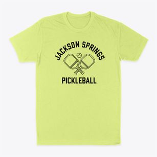 Jackson Springs North Carolina Pickleball Classic Dad T-Shirt