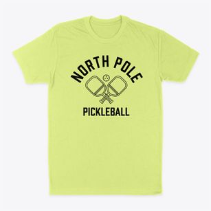 North Pole New York Pickleball Classic Dad T-Shirt