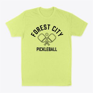 Forest City Maine Pickleball Classic Dad T-Shirt